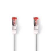 Nedis Omrežni kabel CAT6 | RJ45 moški | RJ45 moški | S/FTP | 0,25 m | Notranji | Okrogla | LSZH | Bela | Škatla