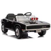 Licencirani avto na akumulator Dodge Charger R/T DLS-K12 24V7Ah - črn