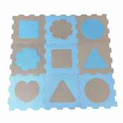 Eva podne puzzle spužvaste oblici