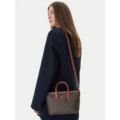 Tommy Hilfiger Ročna torba Th Monoplay Mini Tote Le AW0AW18848 Črna