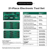 Sata Set alata za elektroniku 09322, 21 Komada