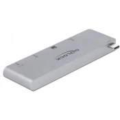 Delock Delock 640782 USB-C Hub za MacBook s PD 3.0