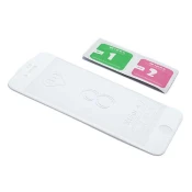 Folija za zastitu ekrana GLASS 5D za Iphone 8 bela