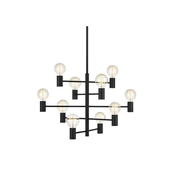Markslöjd 107187 - Luster na stalku PARIS 10xE27/60W/230V
