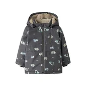 NAME IT Funkcionalna jakna NMMSNOW05 svetlo modra/antracit/pastelno zelena/off-bela