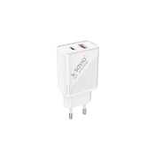 Savio LA-04 USB Type A & Type C Quick Charge Power Delivery 3.0 Indoor, U zatvorenom, USB, Bijelo