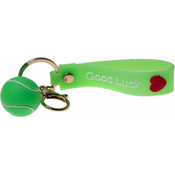 Privjesak za kljuceve Keychain Ring Good Luck Tennis Ball - green