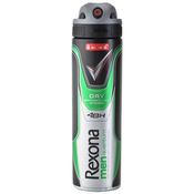 Rexona Men Dry antiperspirant v pršilu Quantum (Antiperspirant) 150 ml