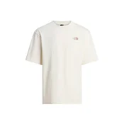 THE NORTH FACE Majica  kamela / pastelno modra / bela