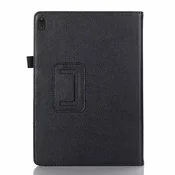 Maska za Huawei MatePad Pro 12/6 in (2021) na preklop Flip Leather crna