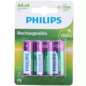 Philips punjiva baterija AA NiMh 1300mAh