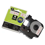 Fenix D1-45015R/W BEL trak - RDEČ izpis, 12mmx7m, nadomešča trak DYMO 45015 D1