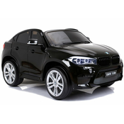 Licenciran avtomobil na akumulator BMW X6M - dvosed - črna/lakirana