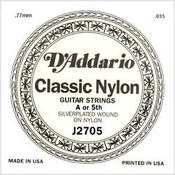 DADDARIO STRUNA DADDARIO NYLON kitara 5-A J2705