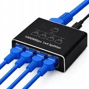 LAN switch mrežno stikalo 5 port razdelilnik do 1000 Mb/s USB