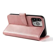 HURTEL Magnet Case etui Samsung Galaxy S23 pokrowiec z klapkš portfel podstawka różowe