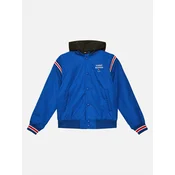 Tommy Hilfiger Bomber jakna Th Logo Bomber Jacket KB0KB08742 Modra Regular Fit