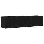 Polica na zidu Crni hrast 75 x 18 x 18 cm Konstruirano drvo