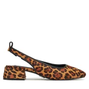 STEVE MADDEN Čevlji s peto in s paščki Smitten rjava/kapučino/črna