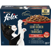 Felix Slastne rezine - Mesni izbor, 10 x 80 g