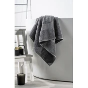 Lessentiel Maison Peškir za ruke 50x90cm Tamnosivi