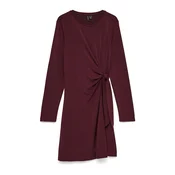 Vero Moda Maternity Obleka VMMJilll vinsko rdeča
