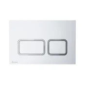 Ravak X01739 - Taster za ispiranje TWIN 24,7x16,5 cm bela