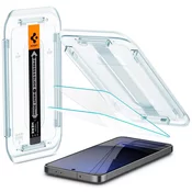 Zaščitno kaljeno steklo Spigen Glass tR EZ Fit 2 kosa, prozoren - Samsung Galaxy S24 FE (AGL08729)