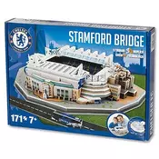 NANOSTAD 3D Puzzle UK-Stamford Bridge football stadium Chelsea 5012822037251