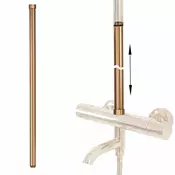 Adapter za podaljšek kopalne kadi/prhe BRUSH COPPER 60 cm