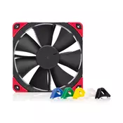 Noctua NF-F12 PWM chromax.black.swap Računalniško ohišje Ventilator 12 cm Črna