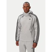 adidas Jopa Spacer Teamgeist 26 Cutline Hoodie KR9653 Siva Regular Fit