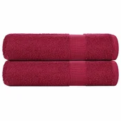 Rucnici za ruke FROGN 2 kom. Bordo 50x100 cm 360 g/m2