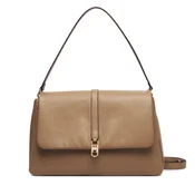 Ročna torba Tommy Hilfiger Th Libre Satchel AW0AW19197 Bež