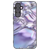Silikonski črni ovitek za Samsung Galaxy A54 5G A546B - Iridescent bubbles