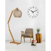 Opviq Stona lampa, Bež-Braon
