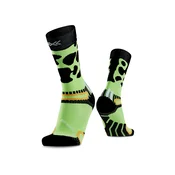 X-BIONIC Hike Discover Crew nogavice, fluo green frog (EU 39-41)