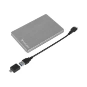 Verbatim Store n Go ALU Slim vanjski tvrdi disk 1 TB Sivo