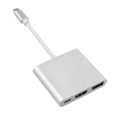 Maclean Adapter USB-C 3.0 na HDMI/USB/USB-C MCTV-840