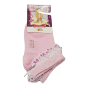 Kika Carape sa cipkom za bebe, Roze