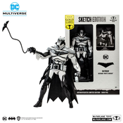 Akcijska figurica McFarlane DC Comics: Multiverse - Batman (Batman White Knight) (Sketch Edition) (Gold Label), 18 cm