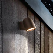 Bover LED zunanja stenska svetilka Nut, terakota, aluminij/jeklo - Dizajn