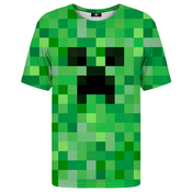 Mr. GUGU & Miss GO Unisexs Pixel Creeper T-Shirt Tsh2357