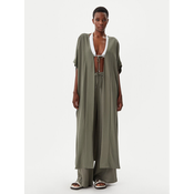 Calvin Klein Swimwear Obleka za na plažo KW0KW02822 Zelena Relaxed Fit