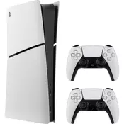 PLAYSTATION SONY PS5 DIGITAL EDITION 1TB SLIM CHASSIS E + 2 WIRELESS DUALSENSE