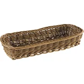APS Economic košara za jedilni pribor, 45 mm, dolžina: 270 mm, širina: 100 mm, rjava