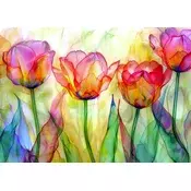 Enjoy - Puzzle Vrt tulipanov - 1 000 kosov