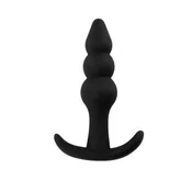 Gardj Europe ANAL PLUG Črn z biseri