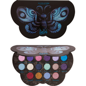 Makeup Revolution Corpse Bride Paleta sjenila za oci Butterfly, 16 boja
