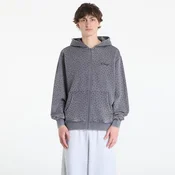 Mikina RIPNDIP Ripngems Zip Up Hoodie Charcoal Wash L